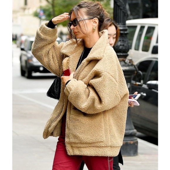 I.AM.GIA Caramel Pixie Teddy Coat - Picture 3 of 11